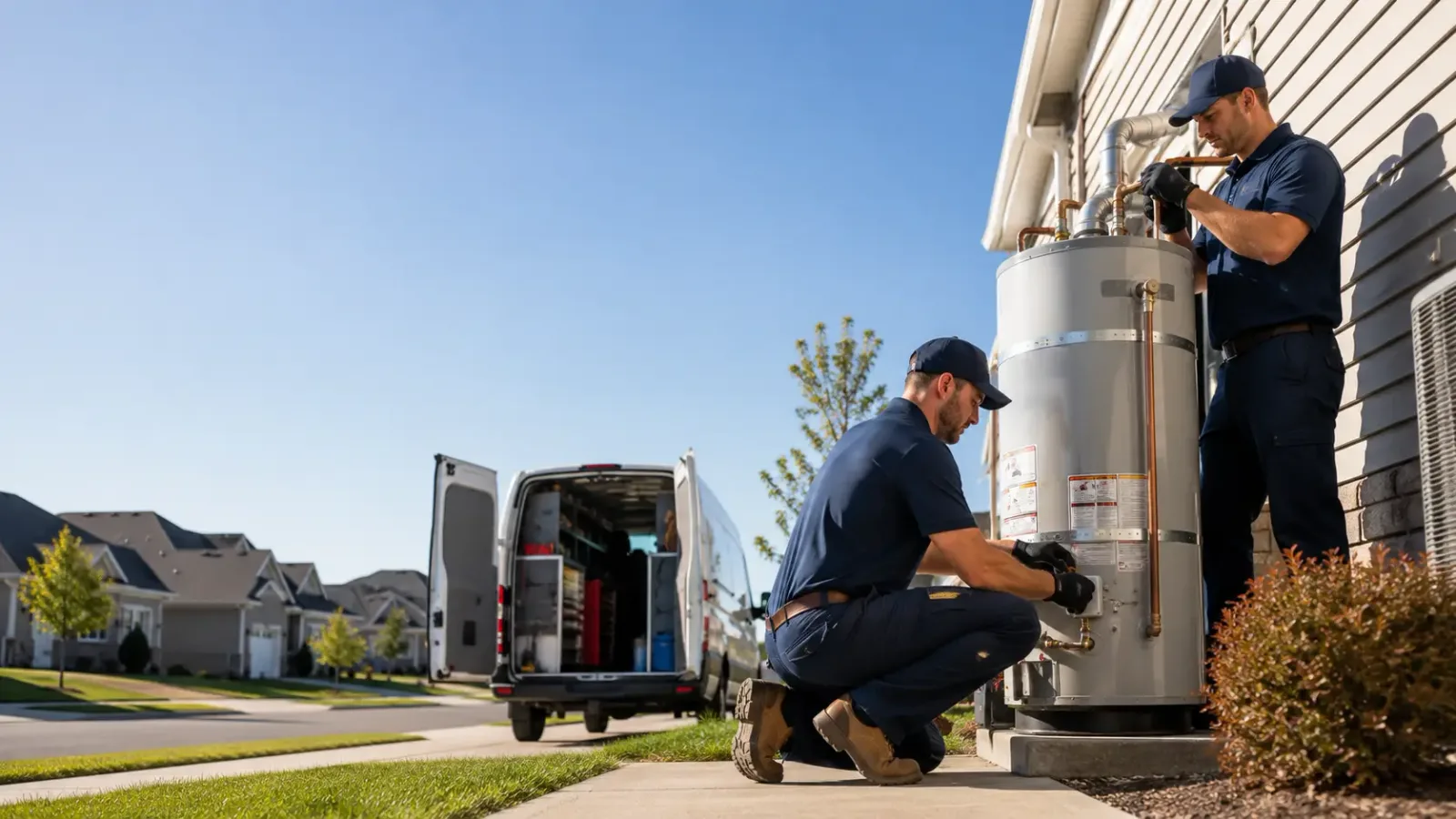 Water Heater Installation in Vandervoort, AR